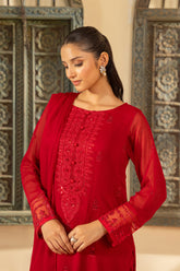 3 Piece Suit Chiffon Suit (FR1064)